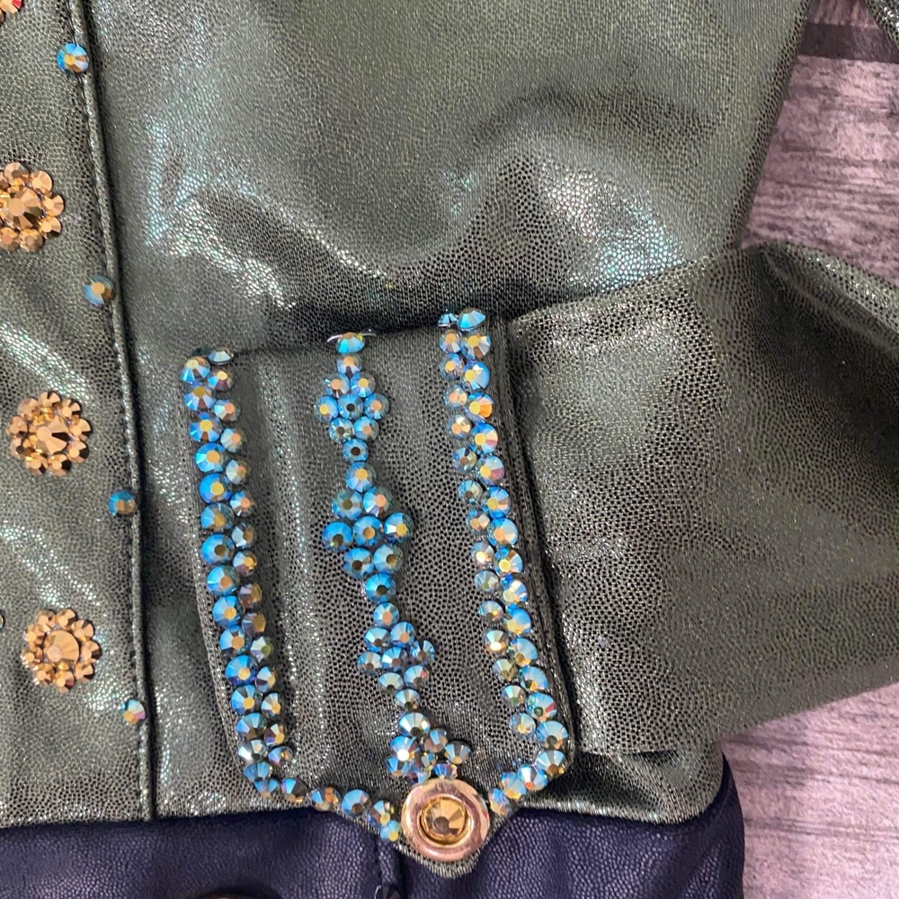 Size 7 custom dance costume